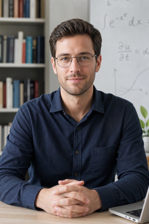 Luis, an AI tutor character